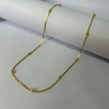 Colar Verneziana com Bolinhas