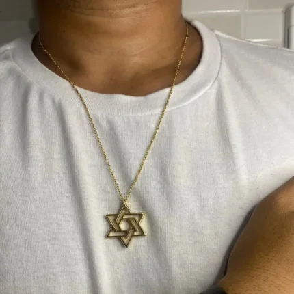 Colar Estrela de Davi